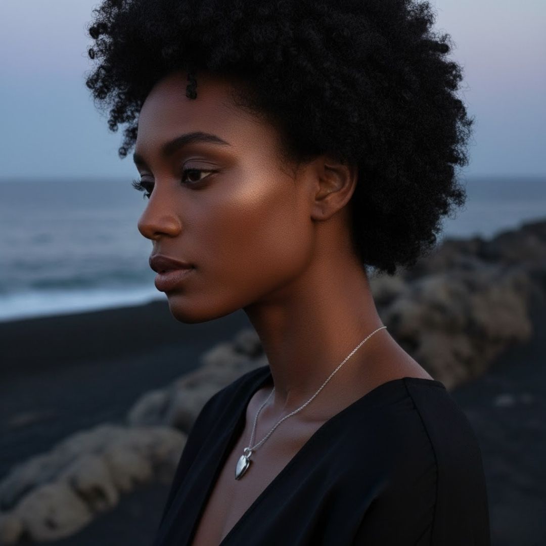 Elegante gegraveerde puff hart medaillon ketting - aanpasbare herinnering in goud