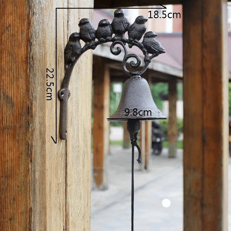 Eurovint Bell-Classic cast iron doorbell in vintage style for stylish house entrances 5