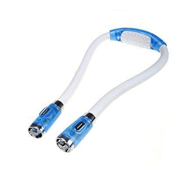 FlexiGlow – Flexibele LED Neklamp voor Breien, Knutselen & Lezen