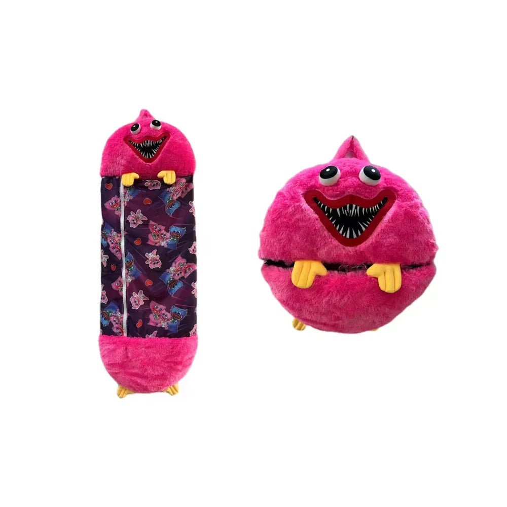 FUNSNUGS – Knuffel met geïntegreerde slaapzak voor spelen, rusten en slapen