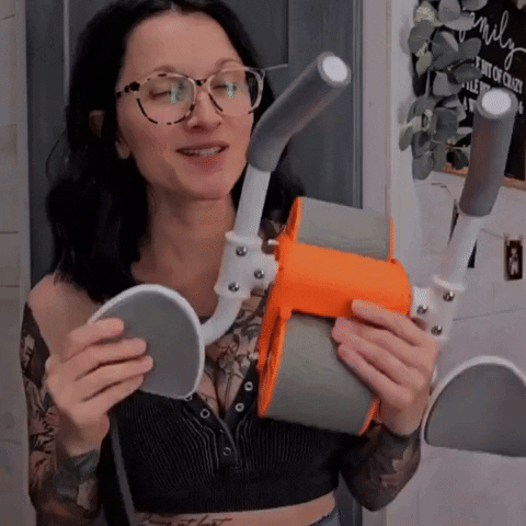 ABS IGNITE BUTSCROSE - ergonomic role belly trainer for effective abdominal roller exercises-5