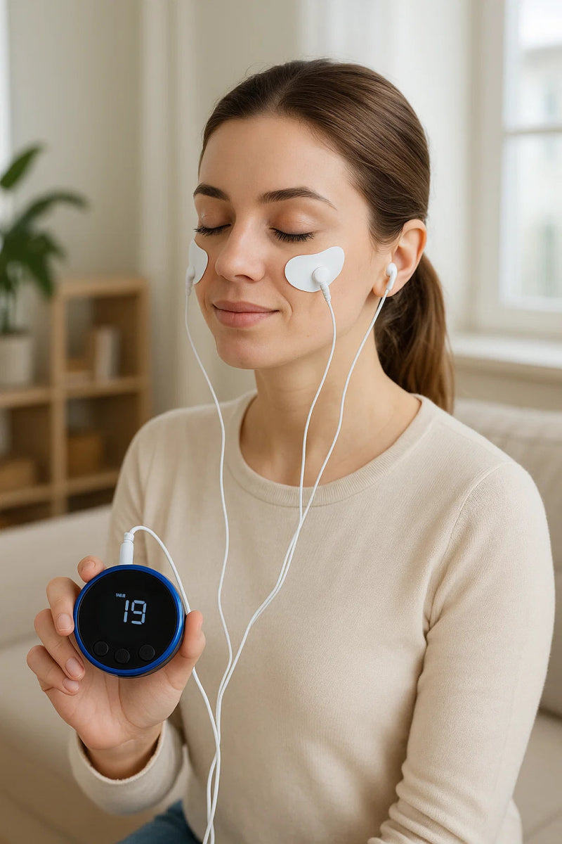 GLOWY – Dispositivo de masaje facial de lujo para una piel radiante y juvenil