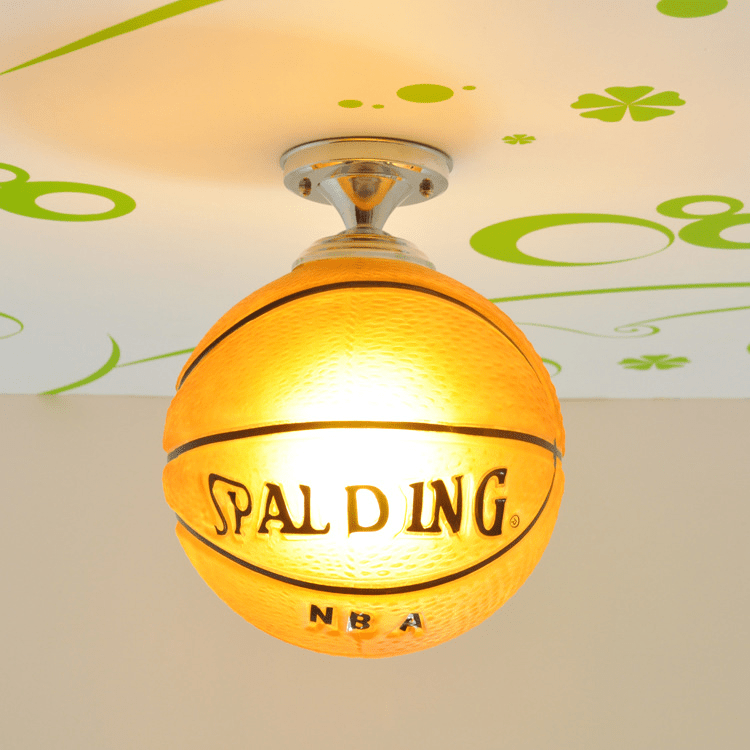 GOAL GLOW - Plafonnier LED pour chambres d'enfants avec motif de football