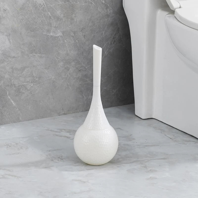 GoldenLuxe Sculpted Toilet Brush | Luxury Bathroom Accessory | Modern Gold Design | Hygienic Cleaning Tool 11