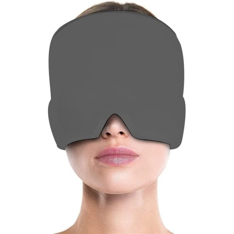HEADCOOL – Máscara de terapia caliente y fría para aliviar dolores de cabeza y migrañas