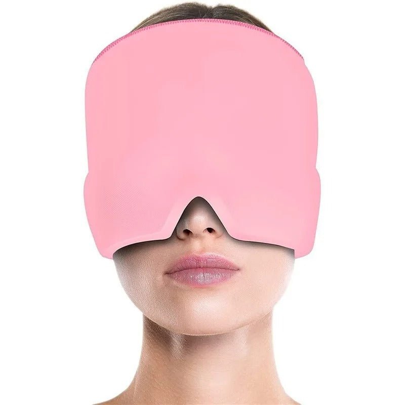 HEADCOOL – Máscara de terapia caliente y fría para aliviar dolores de cabeza y migrañas