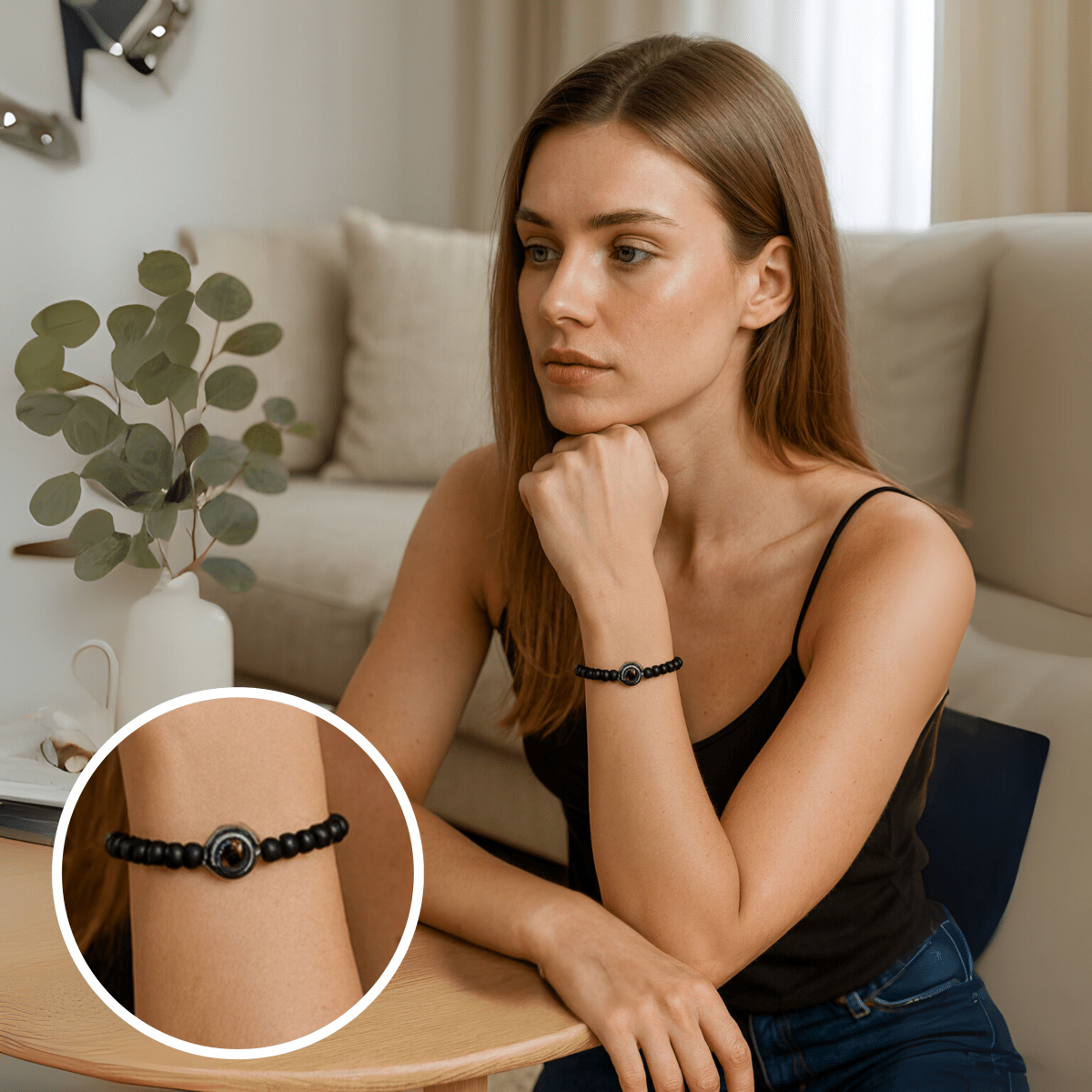 INFINORA – Gepersonaliseerde projectie armband met foto