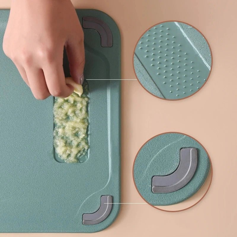 Lattea Double Sided Stainless Steel Cutting Board with Non-Stick Surface 4