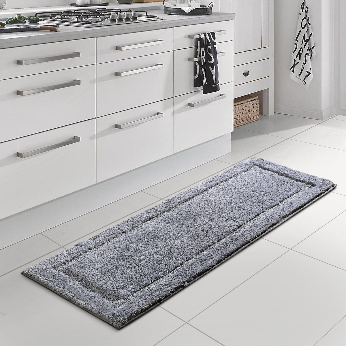 CasaNoble Superba Uitgebreide Mat | Luxe extra-lange vloermat voor badkamers, campers en binnenruimtes