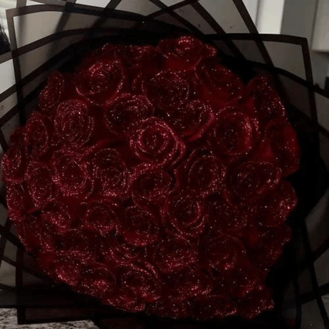 Glitter Roses in a Gift Box – Romantic & Lasting Gift 3