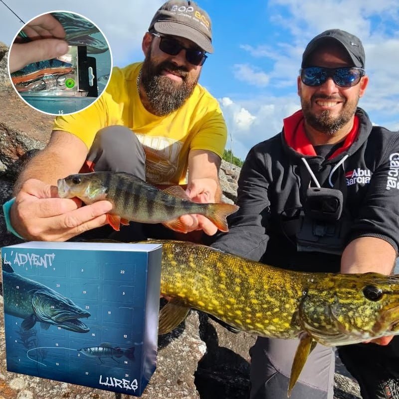 LUREVENT – Advent Calendar 2025 for Anglers with 24 Unique Fishing Lures