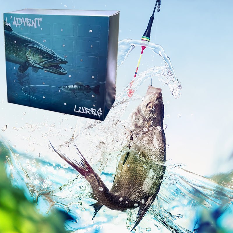 LUREVENT – Advent Calendar 2025 for Anglers with 24 Unique Fishing Lures