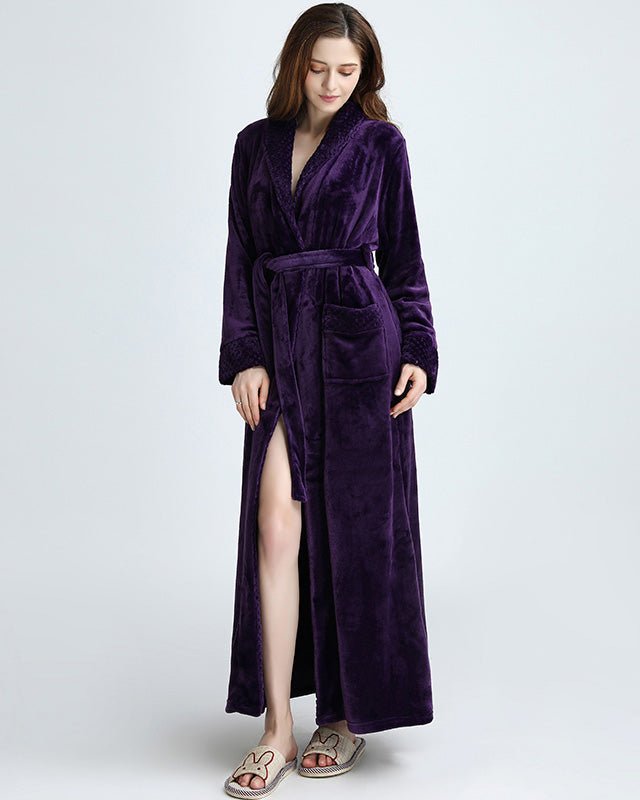 Luxora Robe – Fluffy women's bathrobe for ultimate comfort