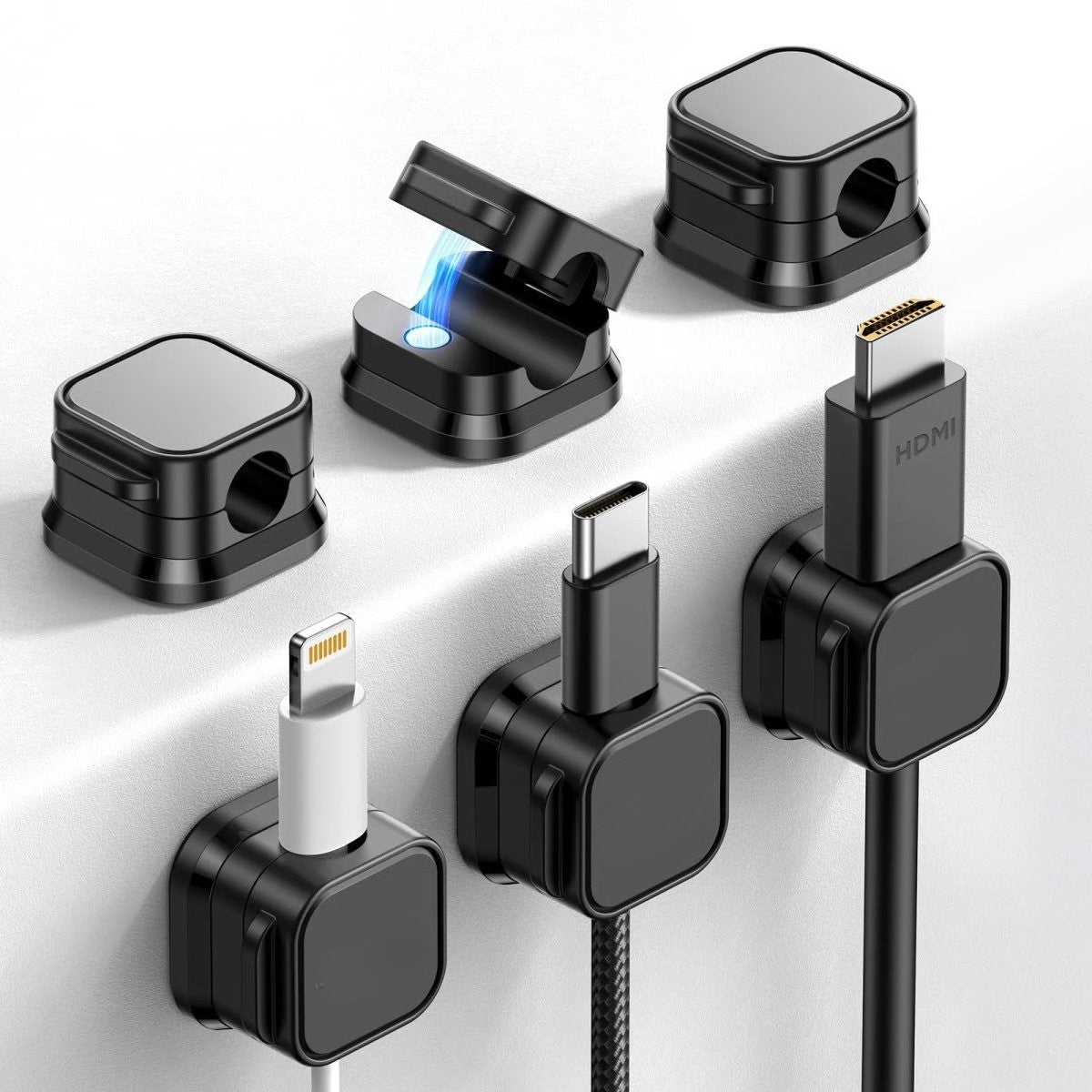 MAGNITIDY – Magnetische Kabel Organizer voor een Opgeruimde Werkplek