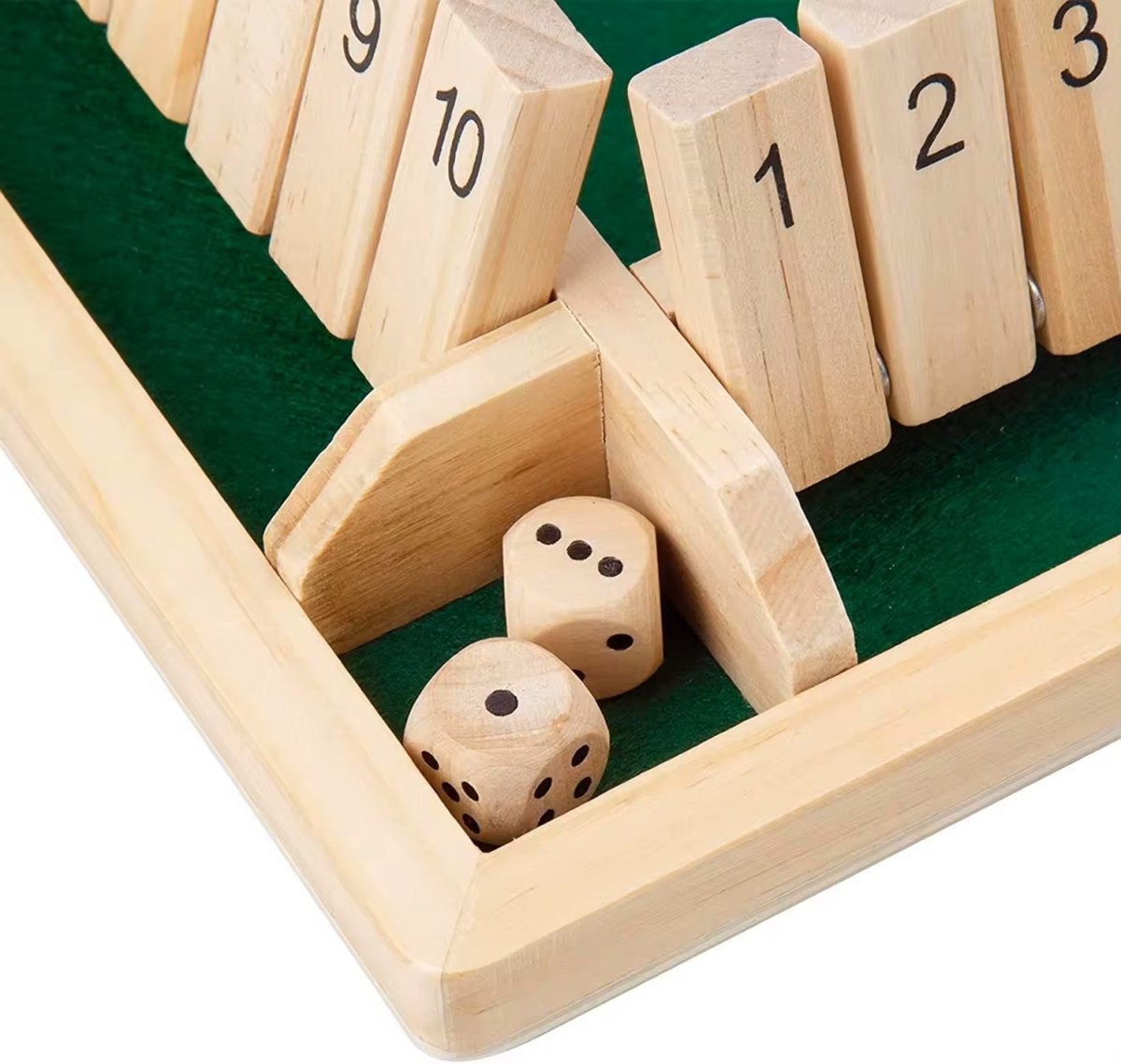 Shut the Box Dice Game – Promotes math skills 2