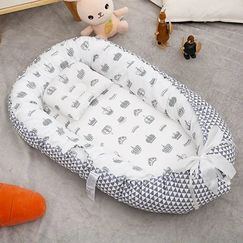 NapNest - Opvouwbaar babybed met ademende zijkanten voor op reis en thuis