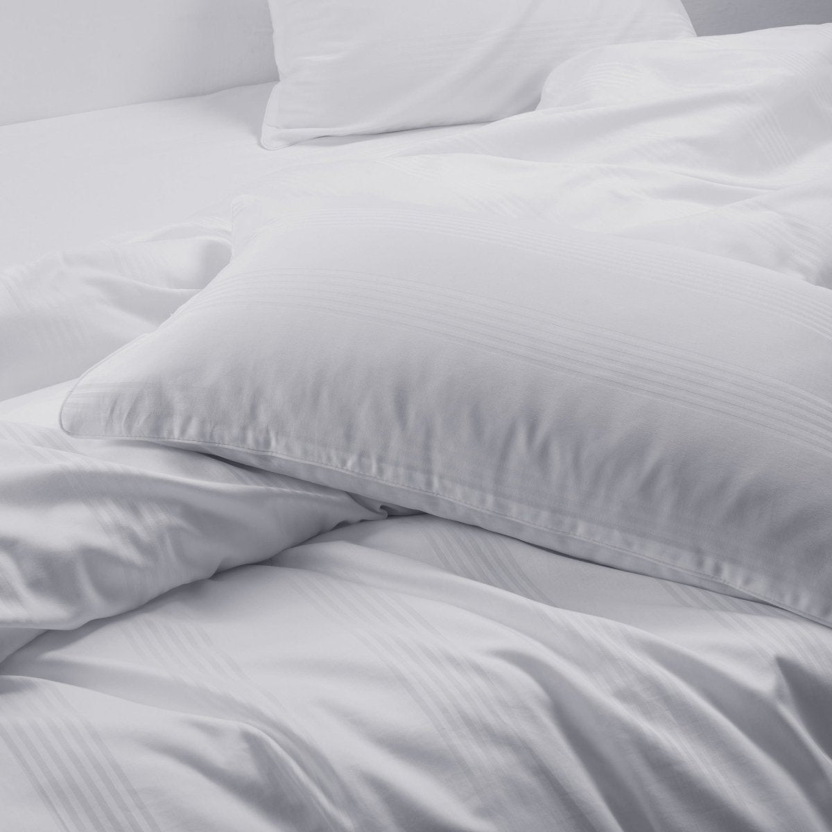 Housses d'oreiller Premium Sérénité | Taies d'oreiller en coton durable pour un confort quotidien et un style intemporel