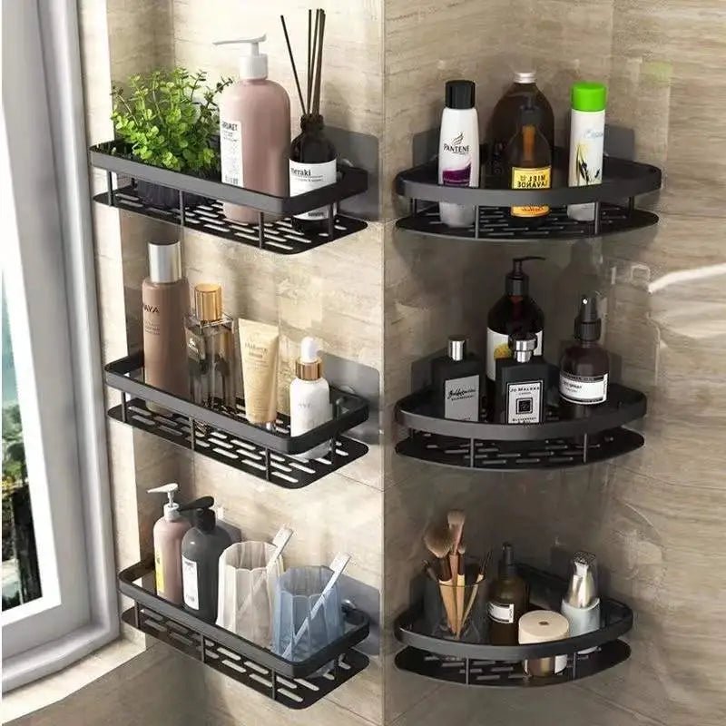 NordicShelf Badkamer Plank - Stijlvol Opbergen Zonder Boren