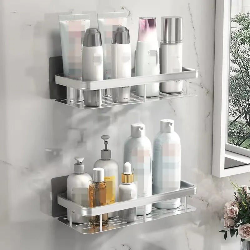 NordicShelf Badkamer Plank - Stijlvol Opbergen Zonder Boren