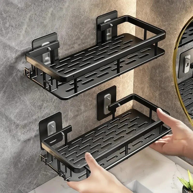 NordicShelf Badkamer Plank - Stijlvol Opbergen Zonder Boren