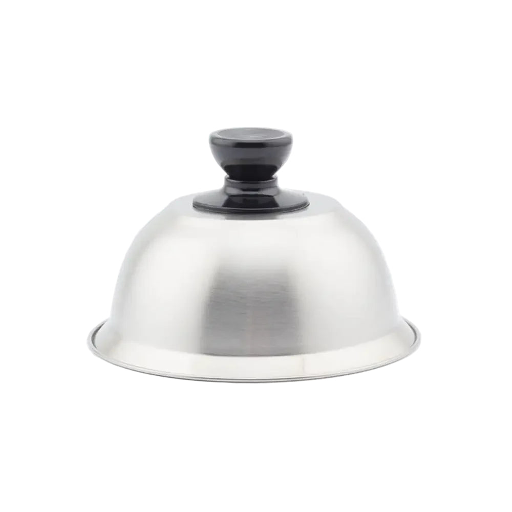 PANSHIELD – Edelstahlhaube für gleichmäßiges Kochen & Schmelzen