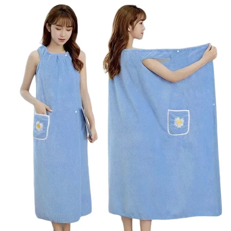 Practical Women's Bath Towel - quickly drying & portable for every use-5