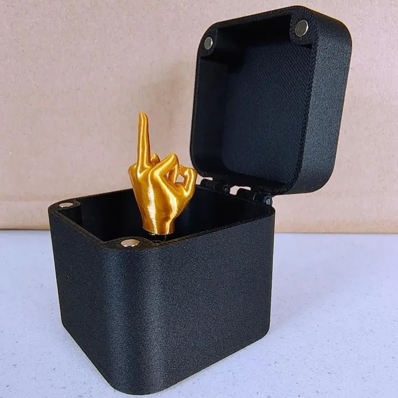 PRANKBOX – Mittelfinger in einer Box: Das ultimative Scherzgeschenk