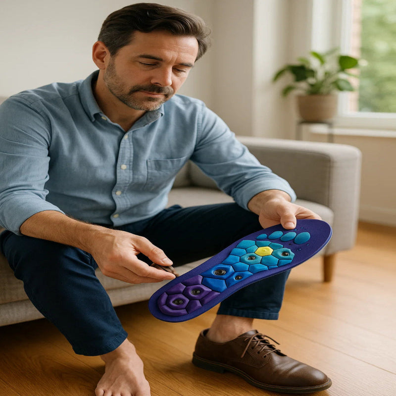 PRESSUPOINT – Magnetic Acupressure Insoles for Foot Relief