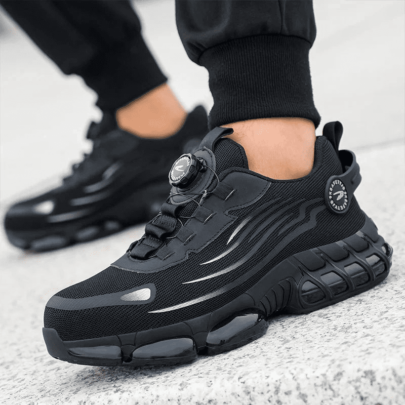 SAFETRACK – Chaussures de sécurité à embout en acier avec semelle antidérapante pour travail et usage industriel