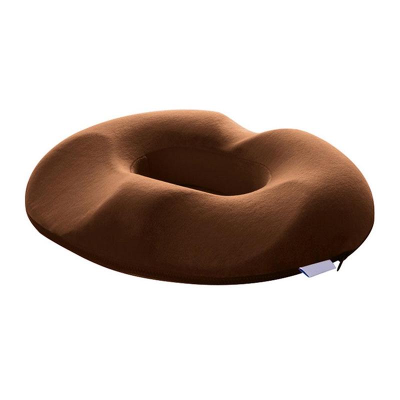 ComfortCushion - Donut-Shaped Memory Foam Pillow for Tailbone & Hemorrhoid Relief 0