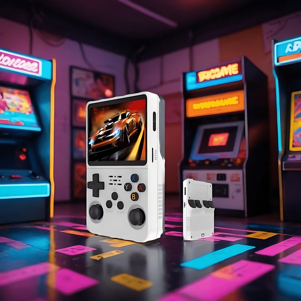 RetroPlay Konsole – Handheld-Spielgerät mit 10.000 Spielen