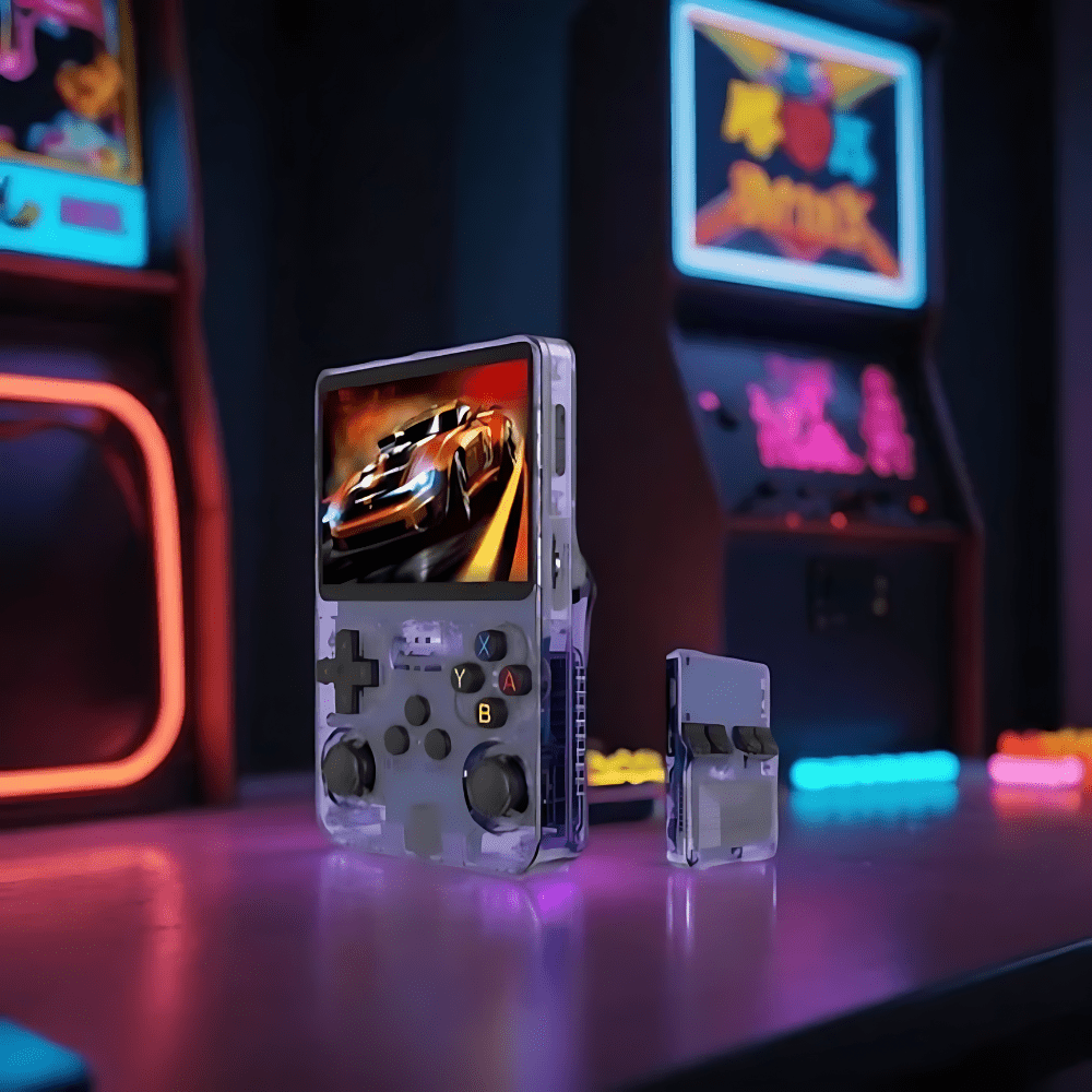 RetroPlay Konsole – Handheld-Spielgerät mit 10.000 Spielen