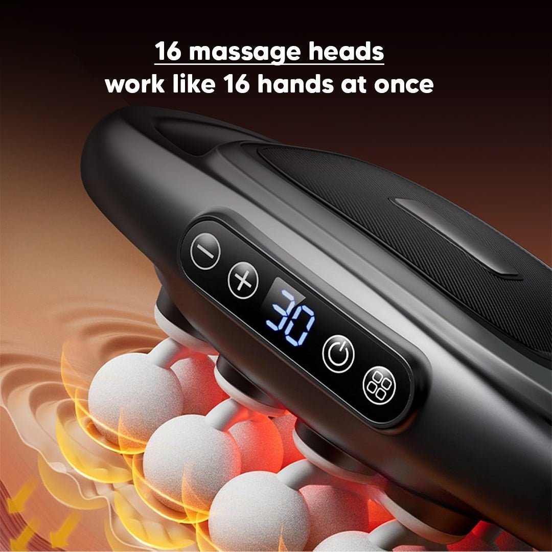Revivax – Powerful Deep Tissue Massager with Heat and 16 Points