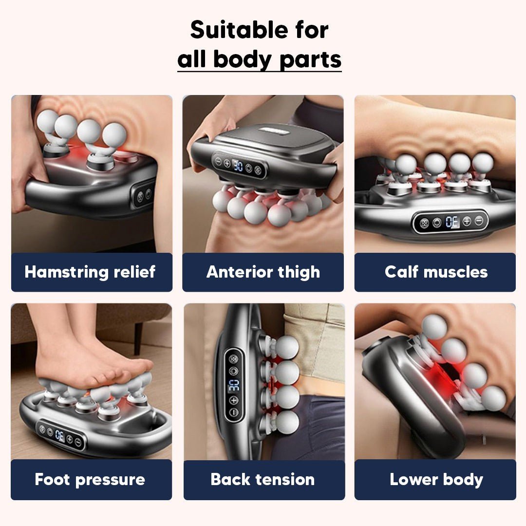 Revivax – Powerful Deep Tissue Massager with Heat and 16 Points