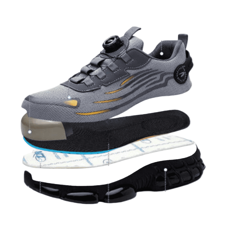 SAFETRACK – Chaussures de sécurité à embout en acier avec semelle antidérapante pour travail et usage industriel