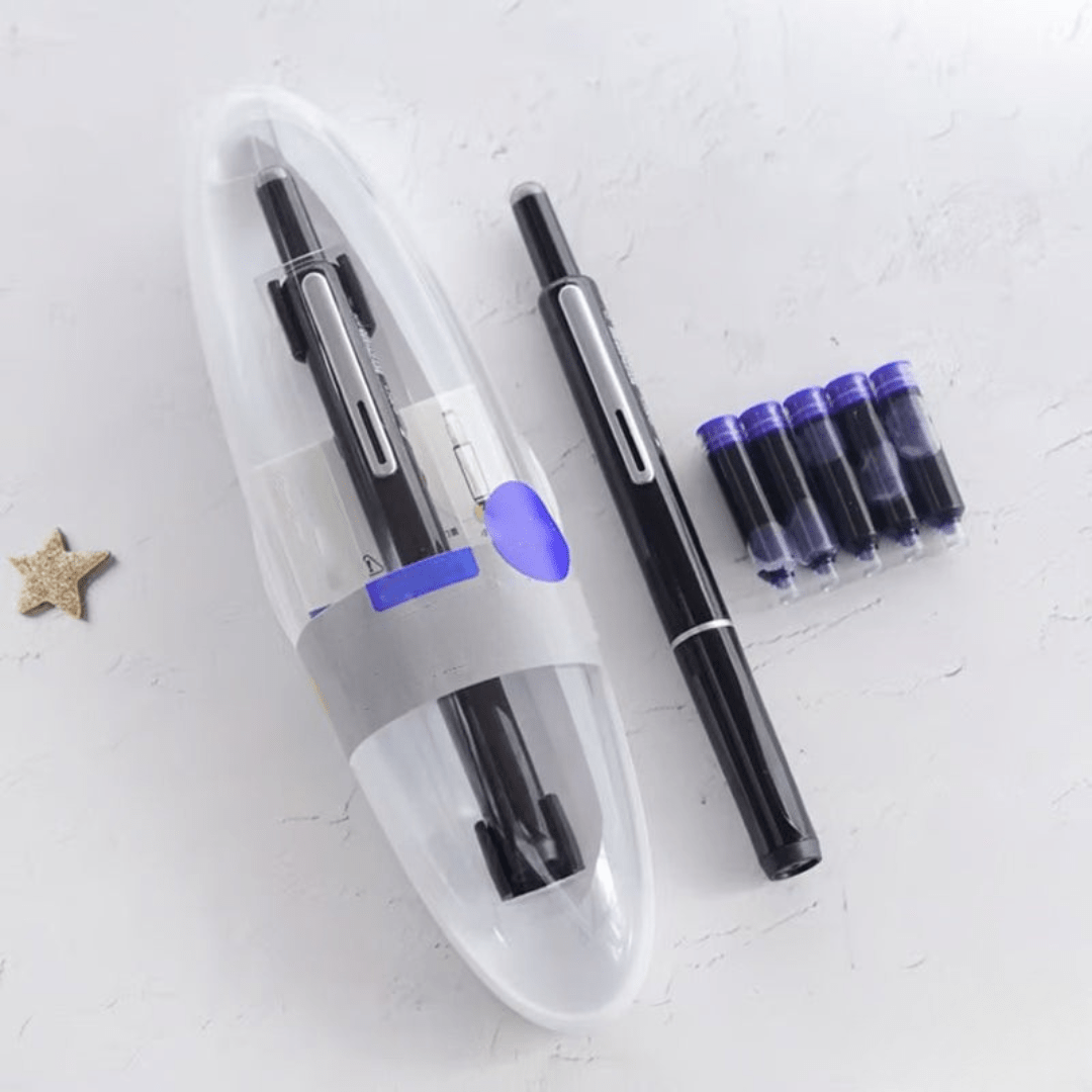 Scriptura Luxe Uittrekbare Vulpen | Elegante vulpen met soepele inktstroom en tijdloos ontwerp