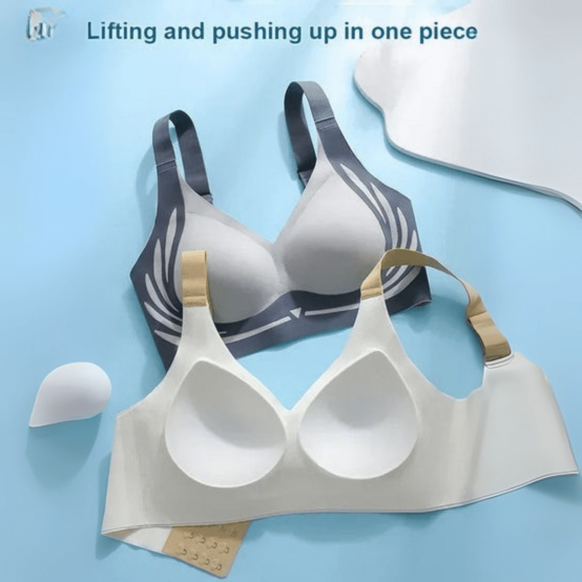 SERENITYFIT – Sujetador inalámbrico para comodidad durante todo el día y soporte natural