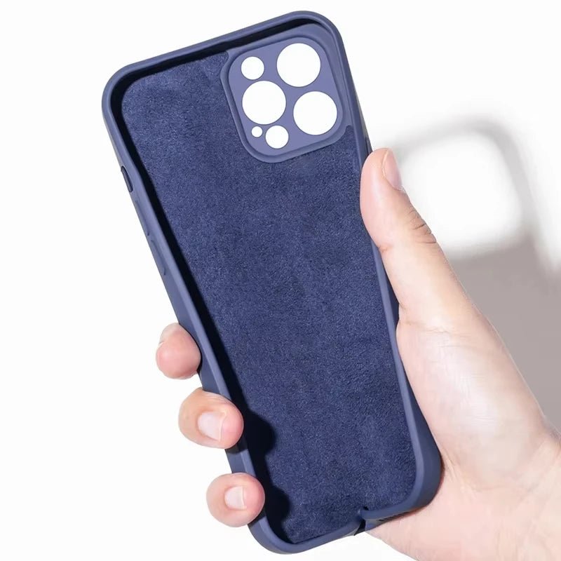 Premium Silicone Phone Case - Shockproof for iPhone 14, 13, 12, 11 Pro Max 1