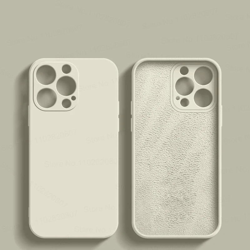 Premium Silicone Phone Case - Shockproof for iPhone 14, 13, 12, 11 Pro Max 7