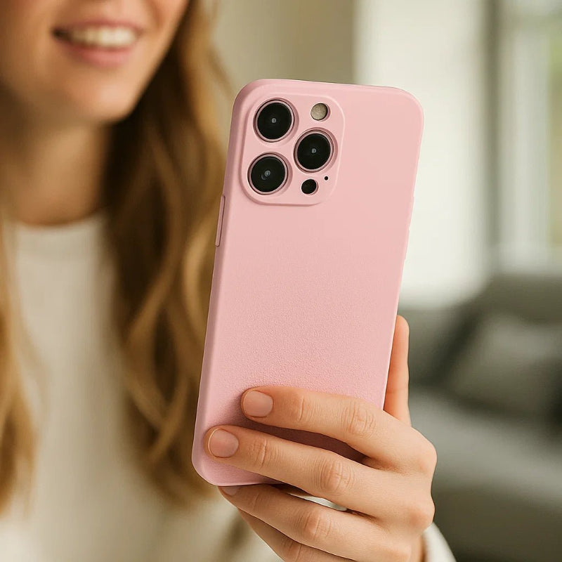 SiliGuard – Capa Premium de Silicone Amortecedora para iPhone 11-17