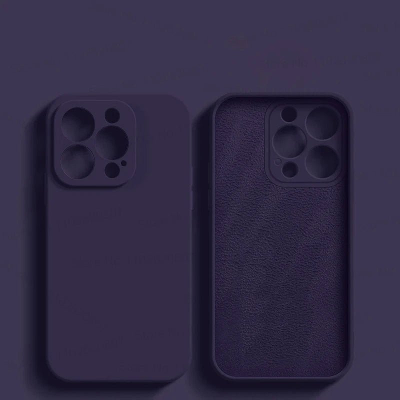Premium Silicone Phone Case - Shockproof for iPhone 14, 13, 12, 11 Pro Max 10