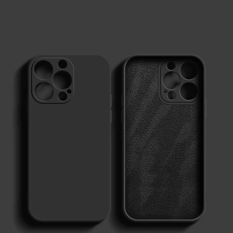 Premium Silicone Phone Case - Shockproof for iPhone 14, 13, 12, 11 Pro Max 9