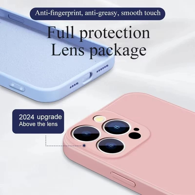 Premium Silicone Phone Case - Shockproof for iPhone 14, 13, 12, 11 Pro Max 2