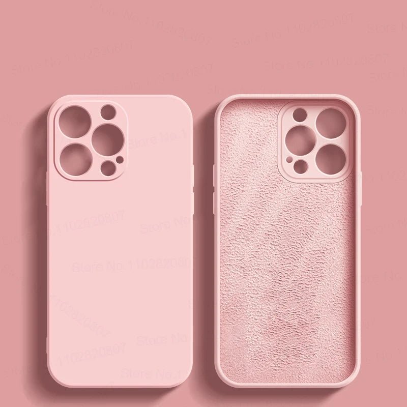 Premium Silicone Phone Case - Shockproof for iPhone 14, 13, 12, 11 Pro Max 12