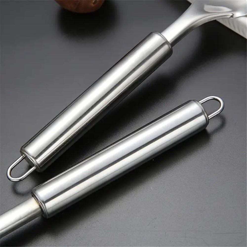 Premium Stainless Steel 5-Piece Kitchen Cooking Utensils Set with Ladle 7
