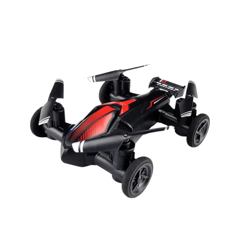 SkyRacer - 2-in-1 Remote Control Vehicle Car & Drone with LED Lights 3