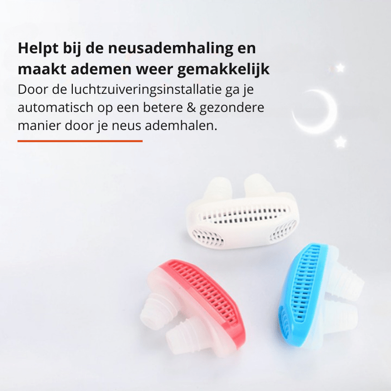 Sleeppure- anti-snoring and air filter system with ergonomic design for better sleep-5