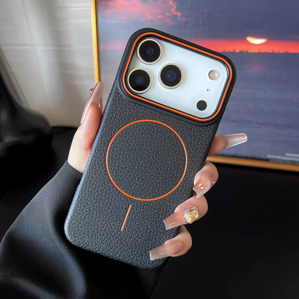 Premium Magnetic iPhone Case - Shockproof Soft TPU for iPhone 14, 13, 12 Pro Max 2