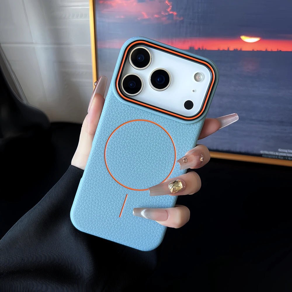 Premium Magnetic iPhone Case - Shockproof Soft TPU for iPhone 14, 13, 12 Pro Max 8