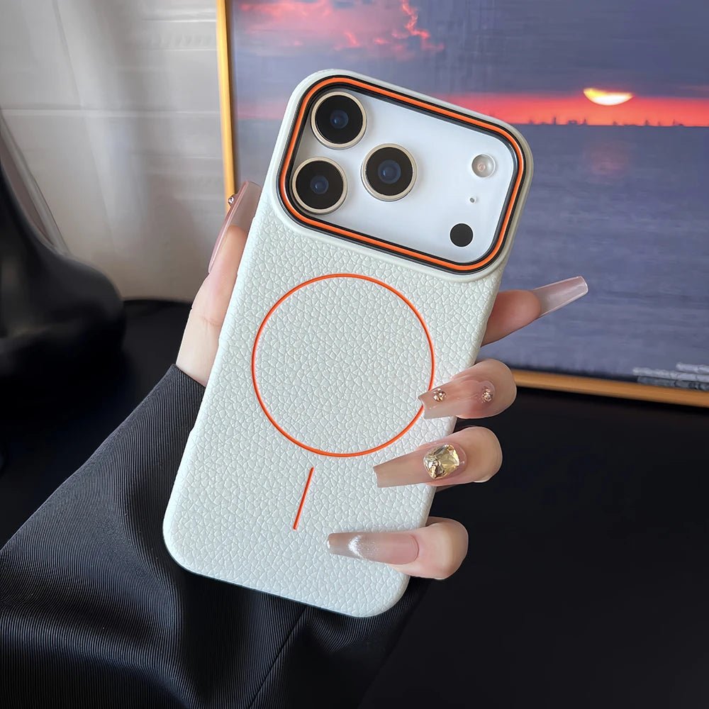 Premium Magnetic iPhone Case - Shockproof Soft TPU for iPhone 14, 13, 12 Pro Max 6